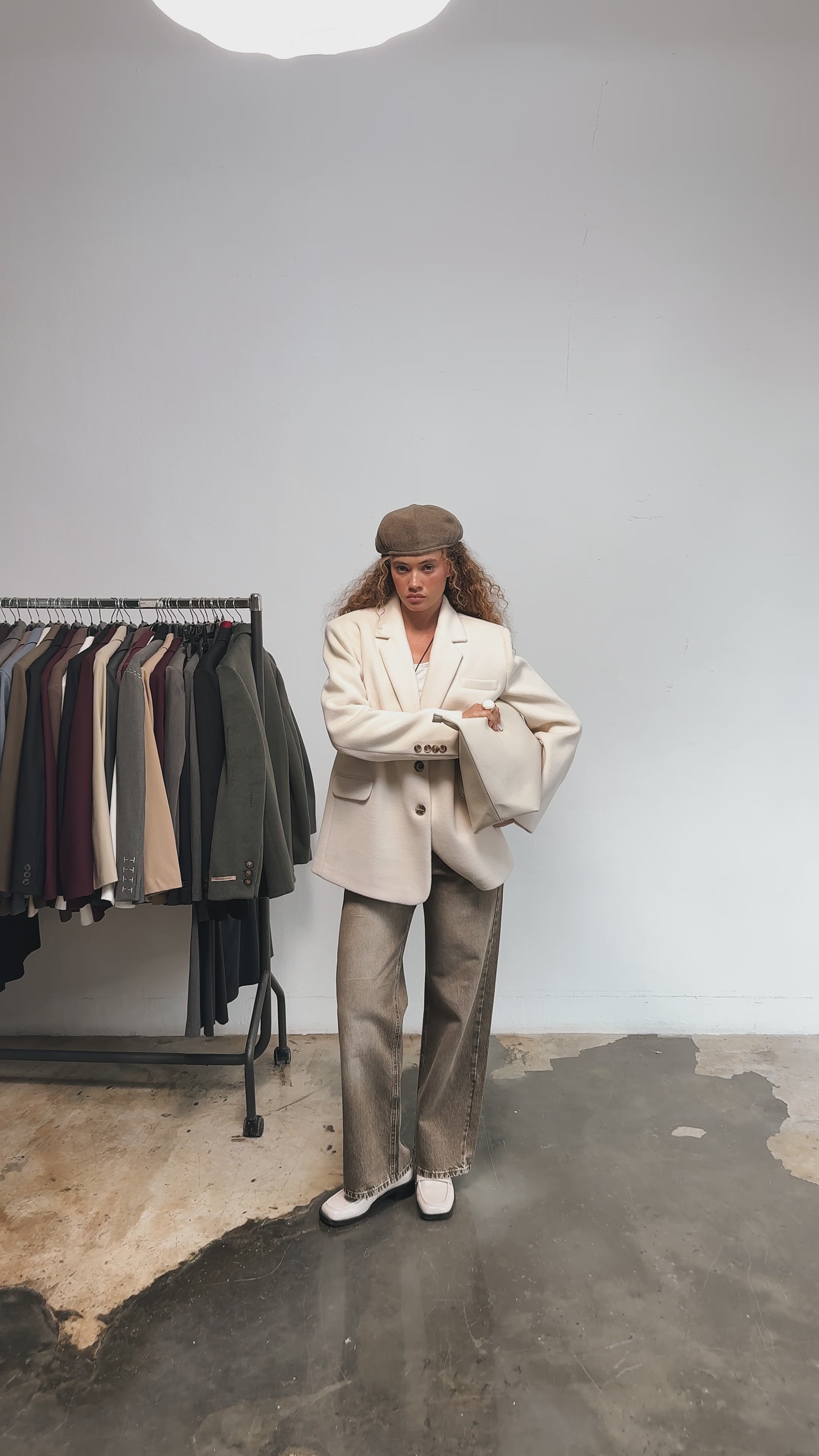 Howell Ekru Blazer Ceket